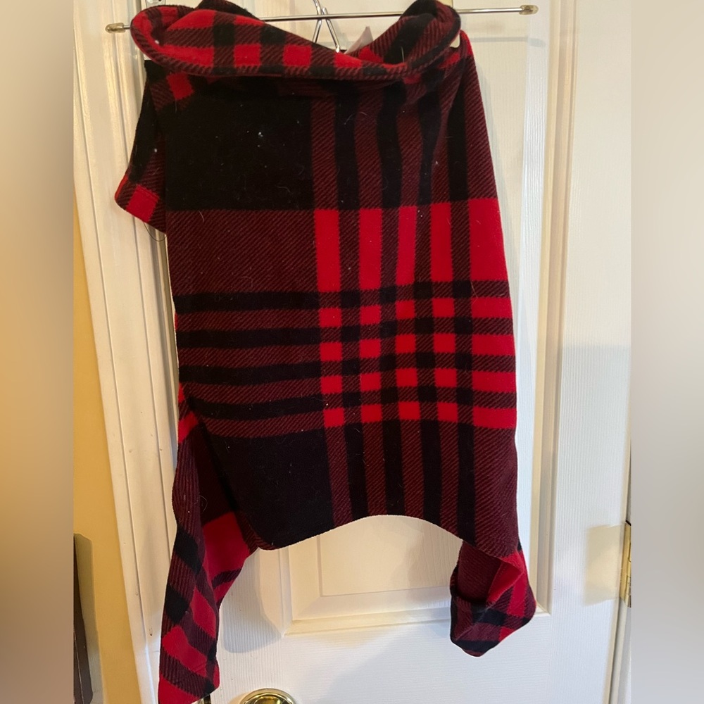 Fleece dog sweater